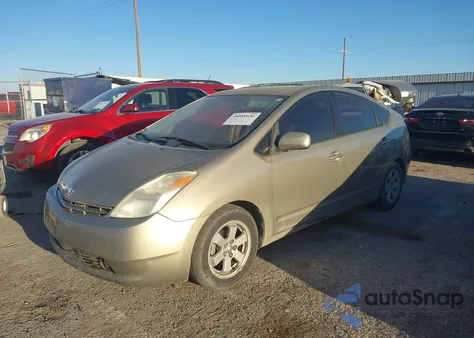 2004 Toyota Prius from USA, damaged, VIN JTDKB20U440034577